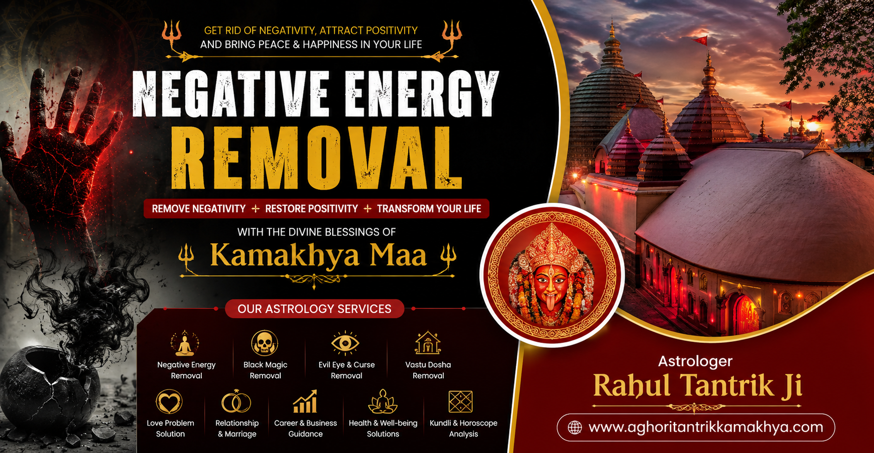 Negative Energy Removal