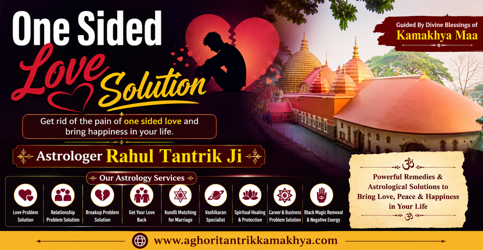 One sided Love solution